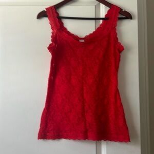 Hanky Panky Red Lace Cami